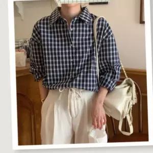 패션셔츠 의류 데일리셔츠 가을셔츠 셔츠 블라우스 체크셔츠 데일리 체크