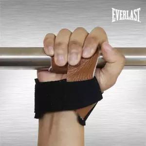 에버라스트 스트랩 프로페셔널 가죽 리프팅 헬스 손목 보호대 웨이트 역도 일자