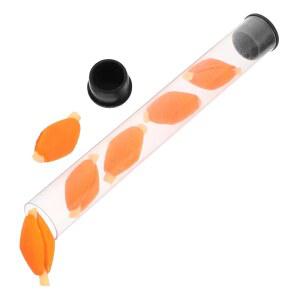 Sewroro 플로트 인디케이터 튜브 낚시용 소재 내구성 높은 부력 대형 세트 낚시도구 아웃도어 피싱용 시인성 향상 장치 검출용 액세서리