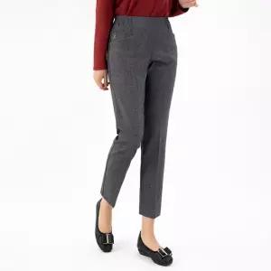 엄마옷 기모 울 밴딩일자바지 1GHJ24664 중년여성 마담 60 70대  빅사이즈 할머니