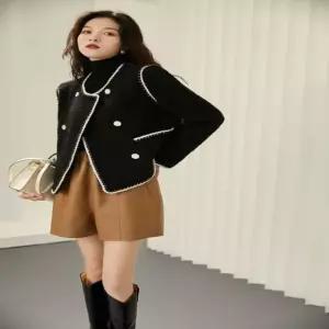 코트 배색 재킷 세련 라운드 HL] 아우터 가을