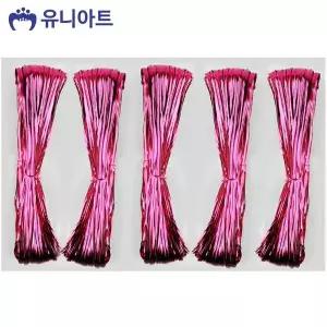 [하프클럽/알티피아]25000 끈 진분홍 공예철사 선물포장 빵끈