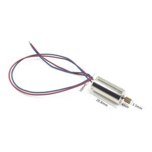 미니 10mm*20mm 1020 코어리스 모터 DC 3.7V 6V 7.4V 고속 10T 황동 기어 RC 자동차 드론 쿼드콥터 항 엔진