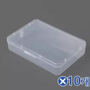 투명한 휴대용 마스크케이스 18.5x13cmx10개