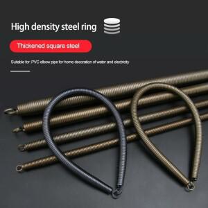 4포인트 PVC 파이프 밴딩기 16-32mm 사각 강철 와이어 벤딩 수동 도구 커브 스프링 튜브 420mm 길이