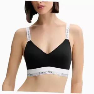 [Calvin Klein]UNDERWEAR 캘빈클라인 CK 언더웨어 아이콘 코튼 모달 라이틀리 라인드 훅앤아이 브라렛 Q...