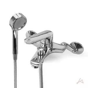 교체용 샤워수전 수전세트 욕실 샤워수전겸용 호스 샤 (WFGTIGH)