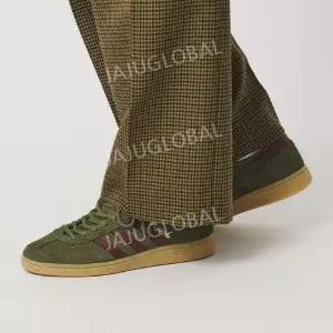 아디다스 스페지알 스웨이드 남녀공용 스니커즈 커플 운동화 올리브 JQ8297