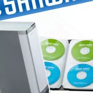 72매 CD DVD 케이스 보관함 파일형 디스크 정리 수납함