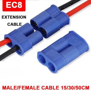 구리 금도금 EC8 고전류 남성 및 여성 플매트 카펫 러그형 터미널 블록 8mm 방수 항공기 모델 커넥터