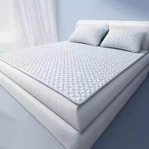 냉감패드lk 여름까는이불 라지킹 바닥 여름용 4면고정침대패드 단품그레이