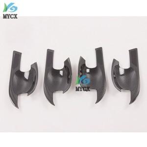 현대 코나 2018 ABS 블랙 자동차 도어 핸들 손잡이 볼 사이드 커버  프로텍터 보호 외부  악세사리