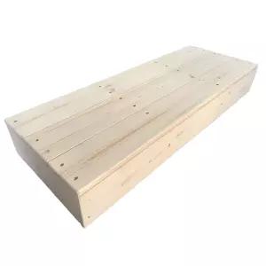 목욕탕발판 원목발받침대 조립 베란다 싱크대 현관 미끄럼방지 곡선모서리디자인