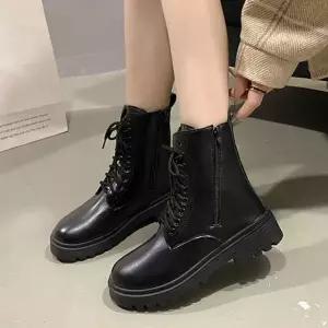 어반 라인 여성 레이스업 빅사이즈 워커 (WFKJSWE)