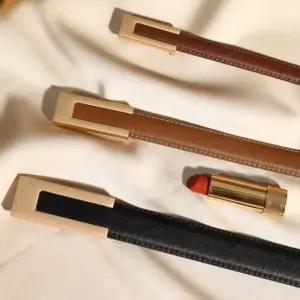 여성벨트 원피스 청바지 정장 허리띠 심플 가죽벨트 (WFKIQBJ)