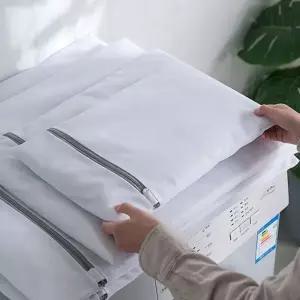 고품질 메쉬 사각 세탁망 망사 대형 속옷 이불 빨래망 (WFKKHUX)