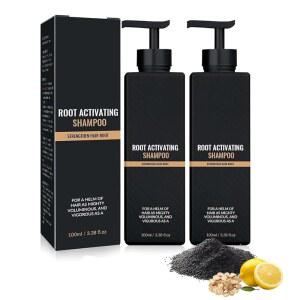 2 PCS 뿌리 활성제 모발 성장 남녀용 천연 포뮬러