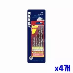 고품질 드릴 비트날 5종 철판 작업용 코팅 드릴비트 집수리 (WFKKK7P)