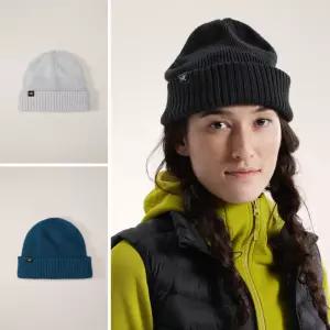 아크테릭스 멀로우 토크 울 비니 남성 여성 25FW 겨울 등산 스키 런닝