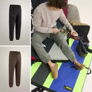 아크테릭스 엠블럼 플리스 조거 팬츠 남성 25FW 보온 겨울 등산바지 아웃도어 클라이밍