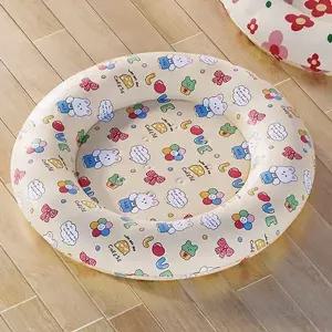 [에이치플러스몰]강아지 쿨링 매트 원형 대형 여름용 애완견 얼음