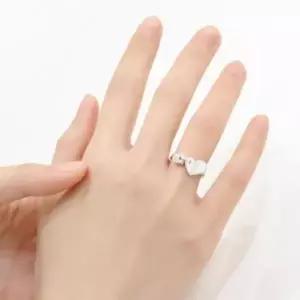 [다잇템] 여자 미니사이즈 하트 커플링 실버 클래식 반지_19922830_588872