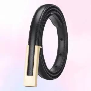 [알티피아]밸트 여자 스퀘어 슬림 패션 면바지 버클 얇은 허리