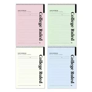 [아이비스]1200 A5슬림원링상철노트(심플컬리지) 10개입