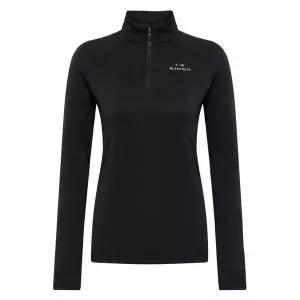 [아이더]여성 HERITAGE 폴라텍 짚업 티셔츠 (Black) DWU25242_Z1 310887