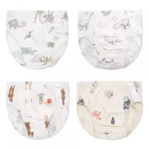 오가닉맘 공룡팬티4종세트-MIFUUP06-4SET