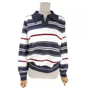 [롯데백화점]스튜디오화이트 변형라인V카라넥티셔츠ML2KTP112