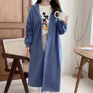 [하프클럽/아이우먼]아이우먼 박시후드오픈롱가디건 POV691M601 빅사이즈