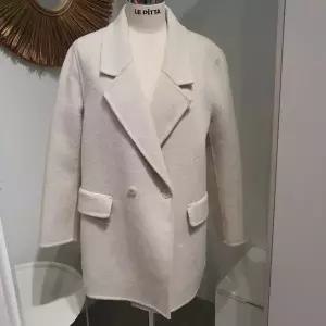 [르피타] HC06 고급스러운 더블버튼 숏 울코트(아이보리) 고급스러운 더블버튼 숏 (S45040487)