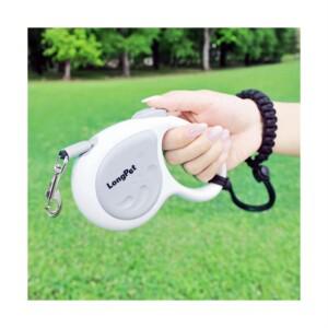 롱펫 고급형 강지 자동리드줄 360도 꼬임방지 + 탈방지 손목밴드 세