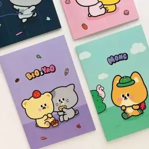 필기노트 공책 라인노트 줄공책 유선 공책 노트 (KYR-W8D544D)