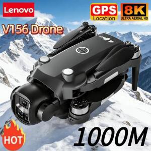 샤오미 V156 MAX 드론 8K 항공 HD 듀얼 카메라 지능형 장애물 회피 브러시리스 파워 5G WIFI GPS 스크린 RC