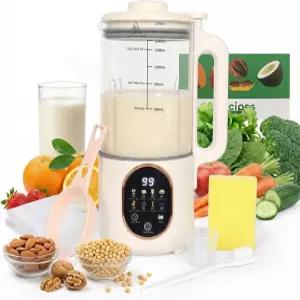 50온스 견과류 우유 제조기 - 깨끗한 식용 두유 제조기를 위한 홈메이드 식물성 첨가물 없음 설탕 제어