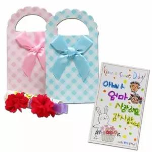 뚝딱 카네이션 편지와 선물 꽃반지.타이핀 1인용 만들기 교구 재료