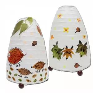 뚝딱 가을단풍잎 한지등스탠드 1인용 만들기 교구 재료