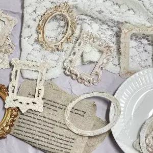 다꾸 엔틱 미러 프레임 중세 저택 다이어리꾸미기 다