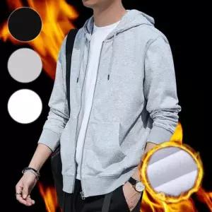 [라일리여성의류] Rly 베이직 무지 후드 커플 남여공용 긴팔 회색 기모