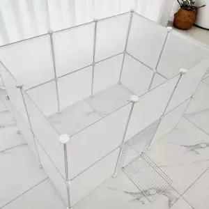 강아지 고양이 조립식 울타리 소형 펜스 반려동물 안전