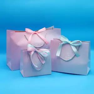 선물쇼핑백 신상 종이가방 종이백 그라디에이션 소형 추천제품