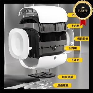 테일 박스 전동 자동차 백 Yadi Emma Tailbell 범용 등받이 대용량 수납 오토바이 배달통에 적합합니다.