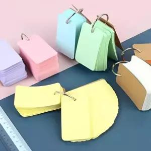 100매 미니 휴대용 메모장 단어장 링노트 단어수첩 (KYR-WFK5HCL)