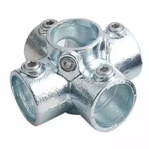 다용도 배관 클램프 실버 아시바 결합 파이프 지지대