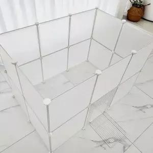 강아지 고양이 조립식 울타리 소형 펜스 반려동물 안전