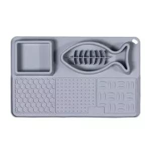 고양이 사료 그릇 물그릇 반려동물용 식기 급체 방지용 식탁