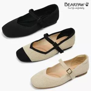 슈즈여성 3COLOR ORLA 올라 BEARPAW 버클 스트랩 메리제인 플랫슈즈 K2861RAW2138087