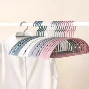 어깨뿔방지 논슬립 옷걸이 블루 나비형 의류 정리걸이 (WFKL0Q3)